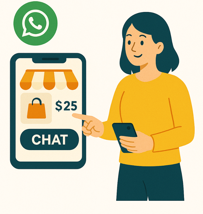 Etafilia | Checkout to WhatsApp